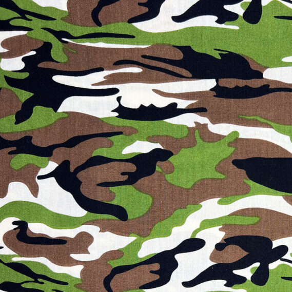 Tecido Estampado Camuflado