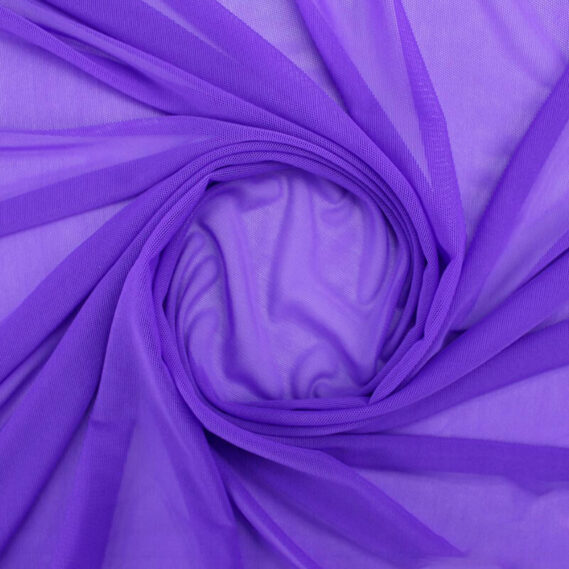 Tule Elástico Liso Roxo