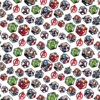 Tecido Estampado Avengers