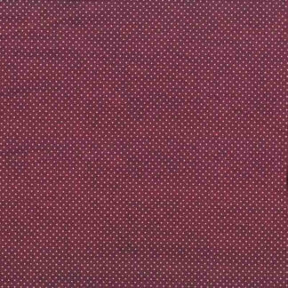 Tecido Estampado Dotty Bordeaux