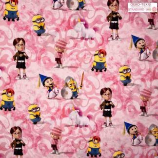 Tecido Estampado Minions