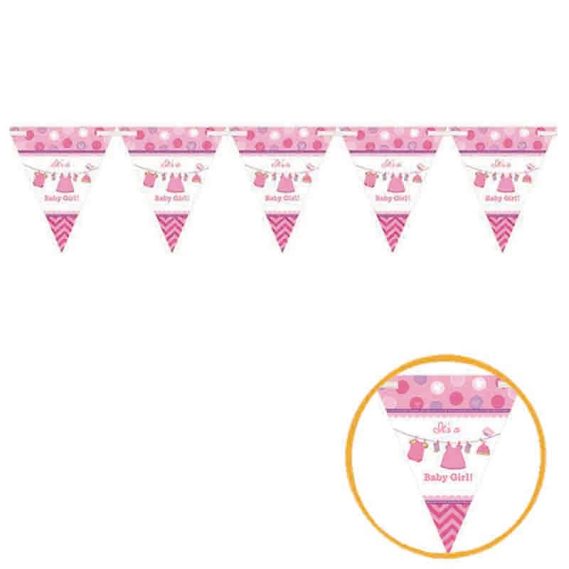 Banner Bandeirinhas It's a Girl