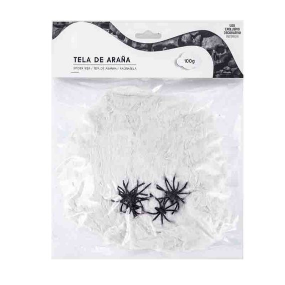 Teia de Aranha Branca 100 gr