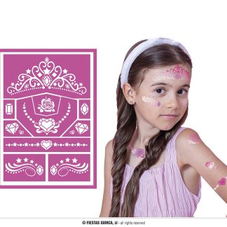 Stencil Princesa