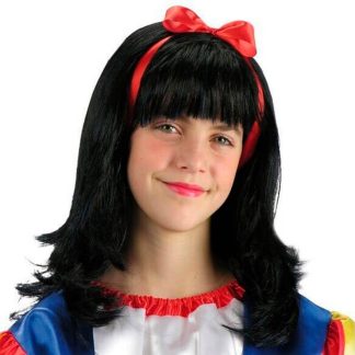 Peruca Branca de Neve Criança