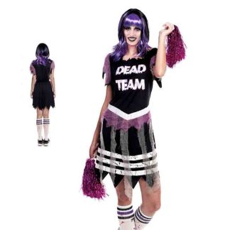 Fato Cheerleader Zombie