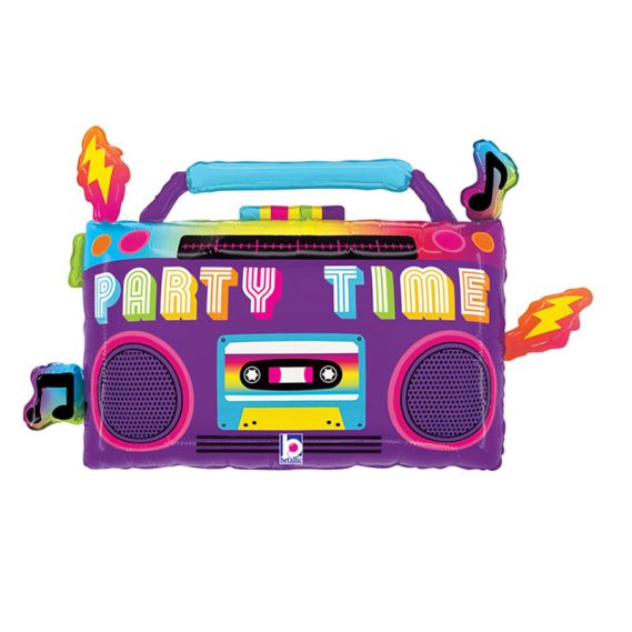 Balão 29'' Party Time Boom Box