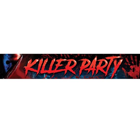 Letreiro "Killer Party"