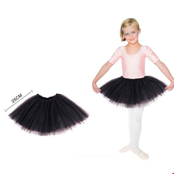 Tutu 25cm Preto