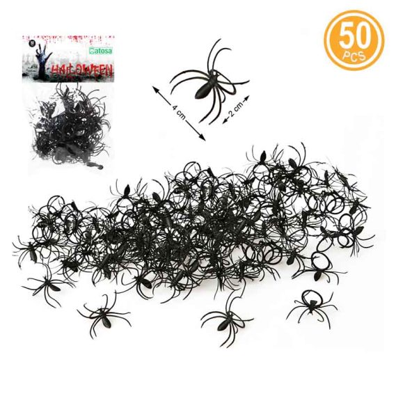 Pacote de Aranhas de 50 unid..