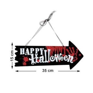 Placa Trick or Treat 35 cm