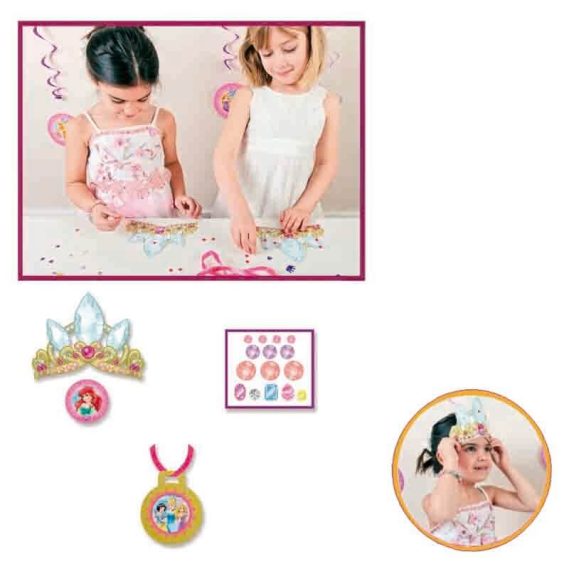 Jogo Festa “Decora a Tua Tiara” Princesas Disney