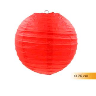 Balão Papel 26cm Vermelho