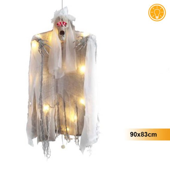 Boneco Fantasma com Luz 90cm