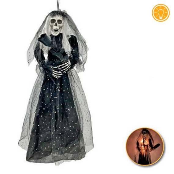 Boneco Noiva Negra 85cm