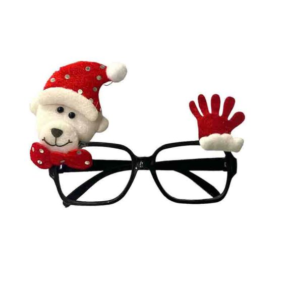 Óculos Natal Urso Polar sem Lentes