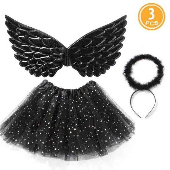 Conjunto Anjo Negro 3 pcs