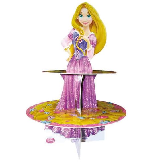 Centro Mesa Cupcakes Rapunzel