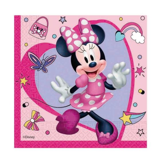 20 Guardanapos Minnie