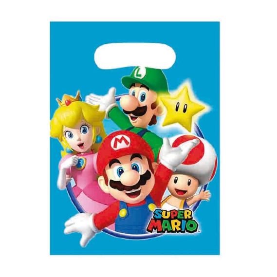 8 Sacos Oferta Super Mario