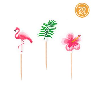 20 Palitos Flamingo