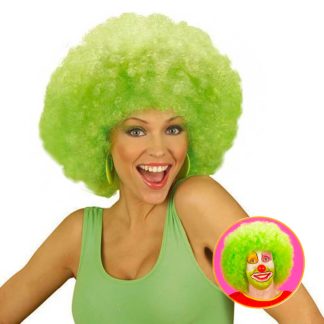 Peruca Afro Verde