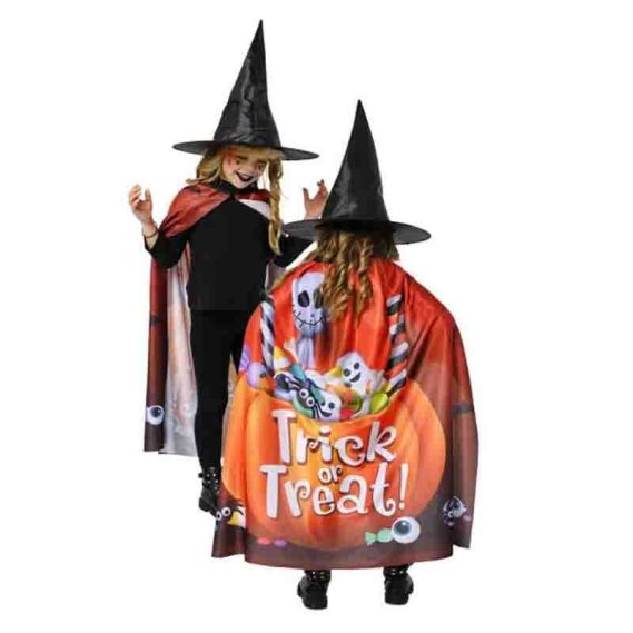 Conjunto Bruxa Trick or Treat Criança