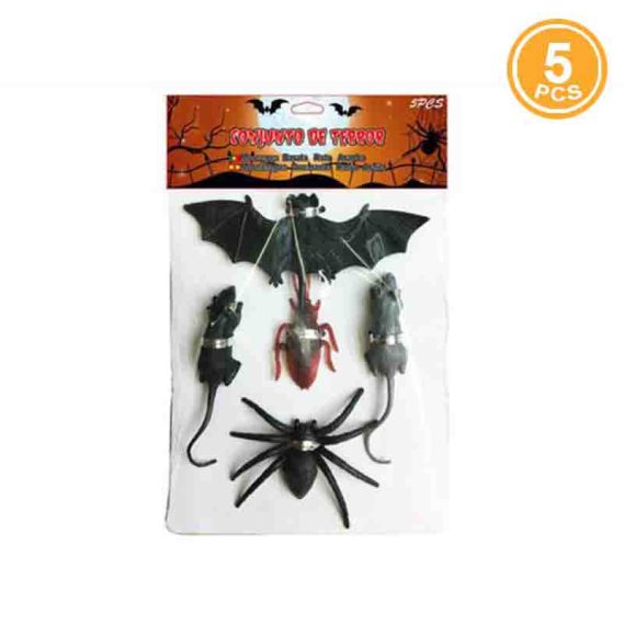 Conjunto Animais Halloween 5 pcs